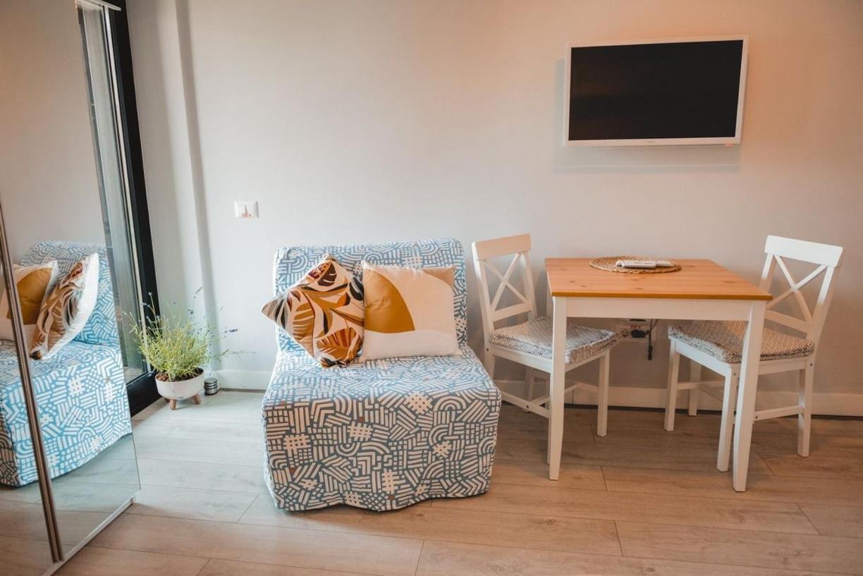 Seaside Studio Blue Bike Mamaia Eksteriør bilde